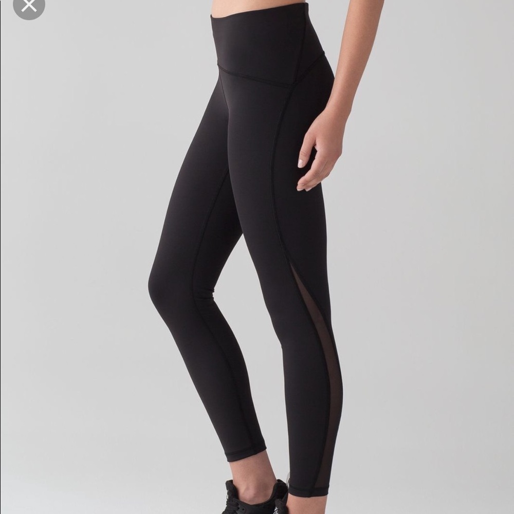 Lululemon Train Times 7/8 Pant - Black 6